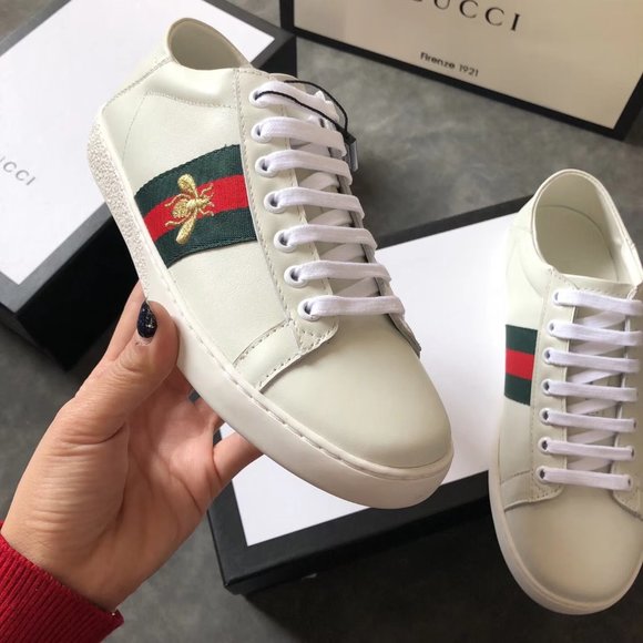 NEWGucci leather casual shoes for women main image 5